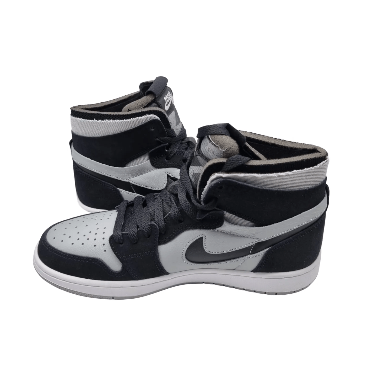Nike Air Jordan 1 Retro 1 Zoom Black Smoke Shoes – Size: US 9 With Box
