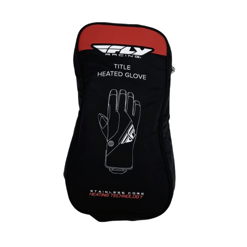 Fly MX24 Title Heated Gloves Size L with Accessories Like New