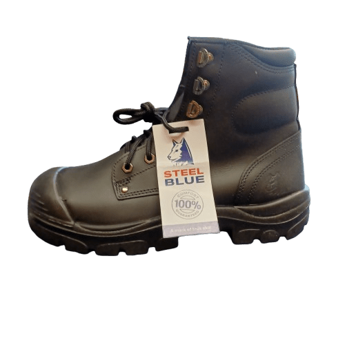 Steel Blue Boots Black Size 10 (LE)