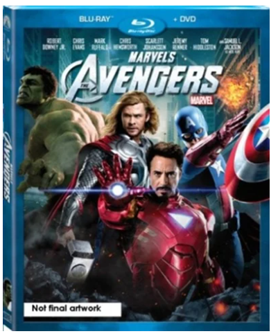 The Avengers Blu ray Very Good Condition