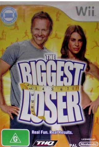 The Biggest Loser Wii Game Good Condition With Manual