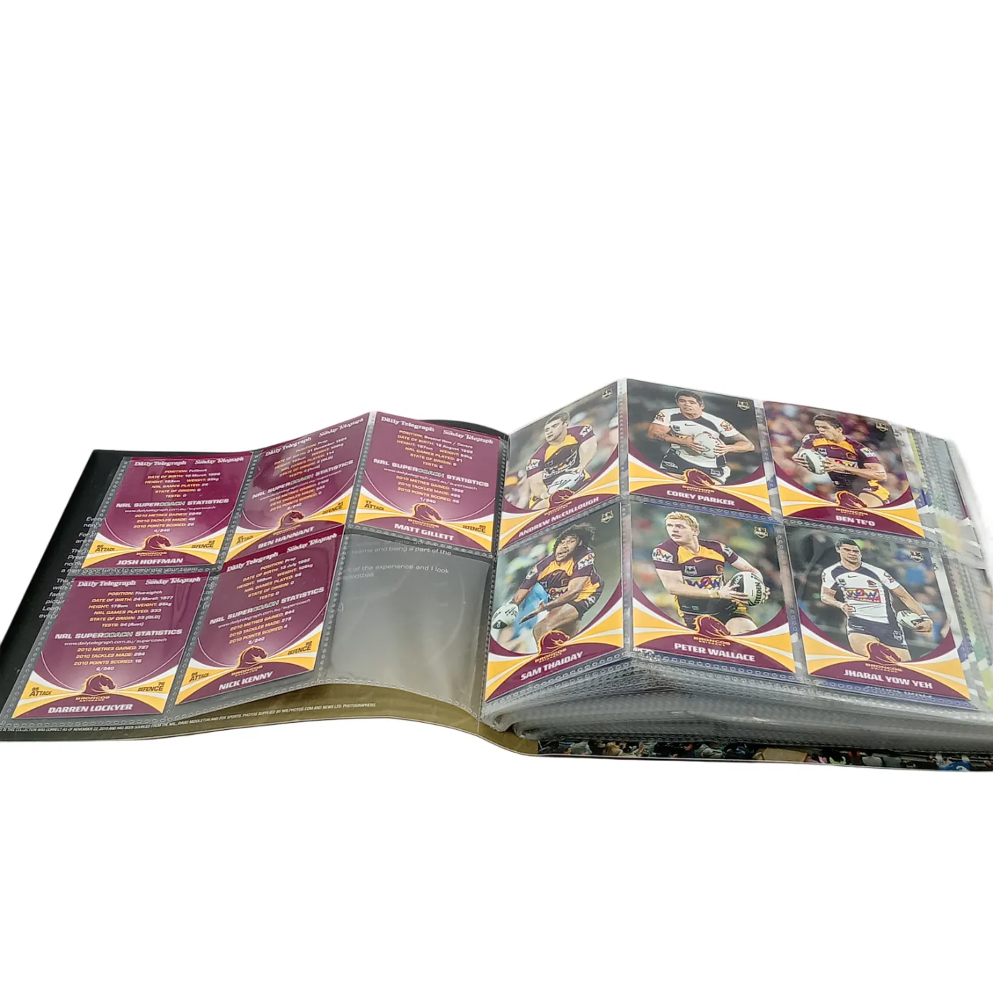 NRL Collector Cards Folder 2011 – Black Edition (WR 1330766)