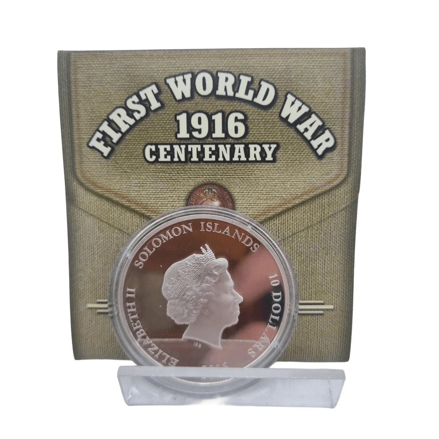 1917 CENTNARY COIN BATTLE OF THE SOMME SILVER