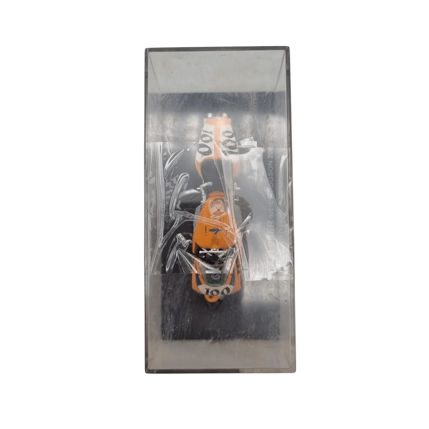 Ducati 996R Neil Hodgson 20011:24 Model Bike *Crack In Plastic Case*