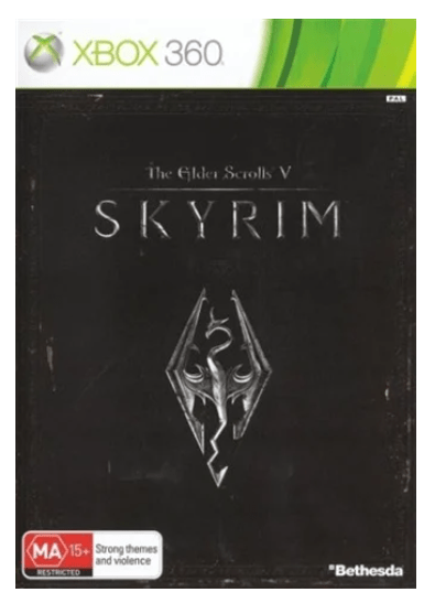 The Elder Scroll V Skyrim Xbox 360 Game – Acceptable With Manual