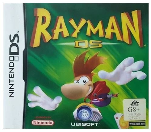 Nintendo DS Rayman DS, Very Good Condition With Case + Manual