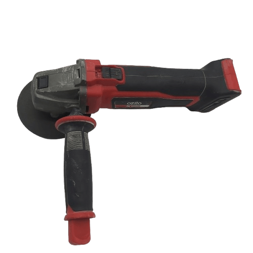 Ozito PXAGS-115 18V PowerXchange Angle Grinder, Some Scuffing, With Handle, Guard, Replacement Disc + Grease SKIN ONLY (NA 1353020)