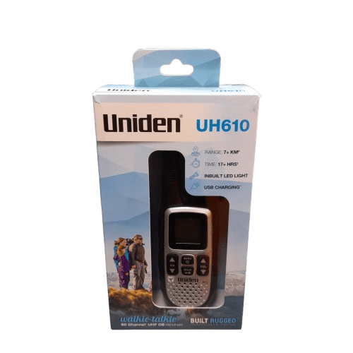Uniden UH610 1 Watt UHF Handheld Adventure 2-Way Radio – Like NEW & UNOPENED
