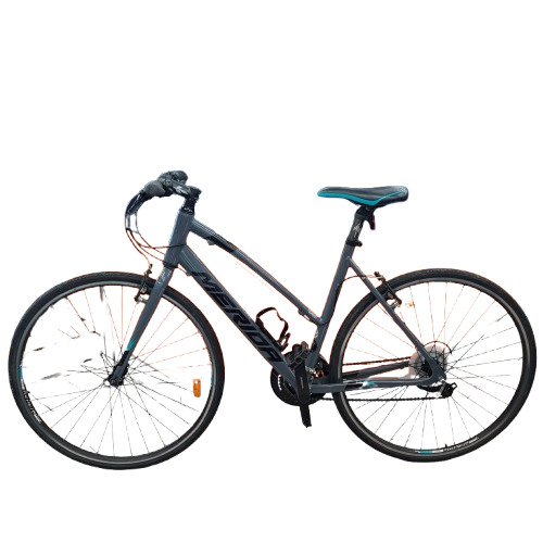 Merida Speeder 10 V Flat Bar Road Bike Glossy Grey/Black/Teal **Pick Up Only**