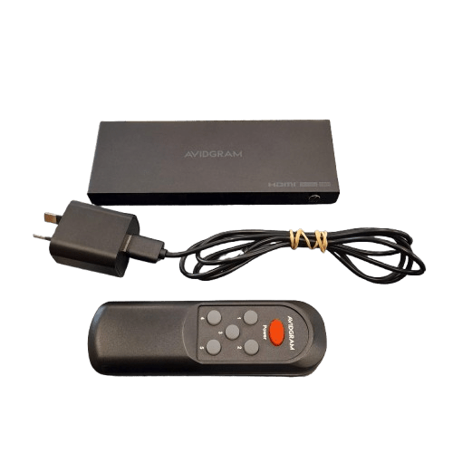 Avidgram HDMI Splitter 5 In 1 Ah5SW51X With USB C to USB Cord And Remote Control (GE1356035)