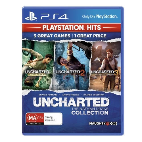 Uncharted: The Nathan Drake Collection Playstation 4 Game, Good Condition (CP)