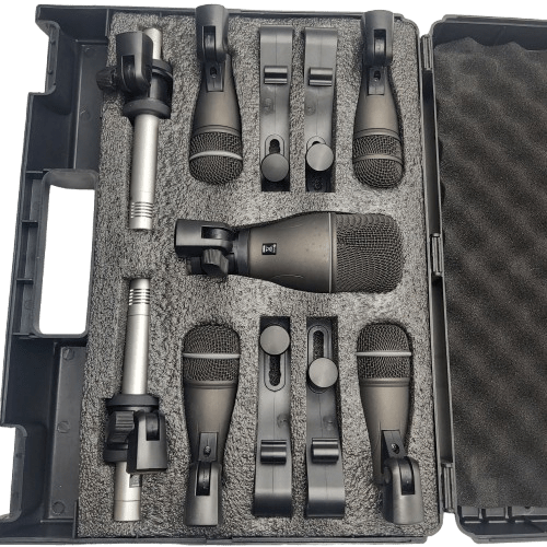 Samson Drum Kit Microphone DK707 Black With Case  (NA 1345204)