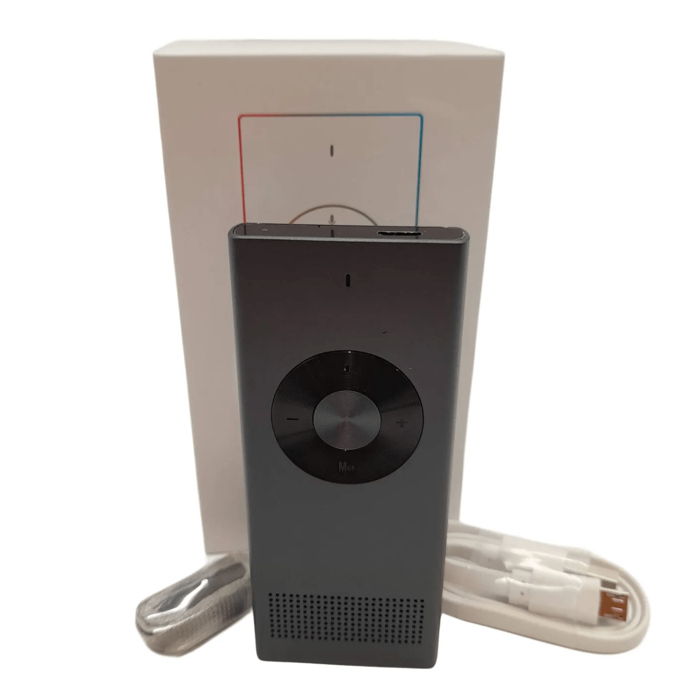 Poliglu Translator Language Assistant Silver with Box and Manuals   (WL 1353032)