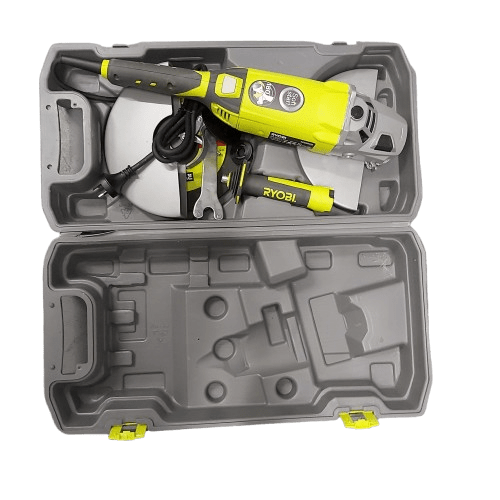 Ryobi Angle Grinder EAG2023RG In Case – Condition Used Very Good