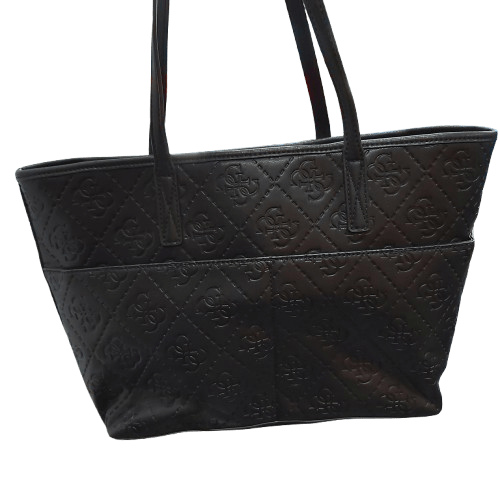 Ladies Guess Medium Tote Bag, Gold Hardwear. (CP-1344151)