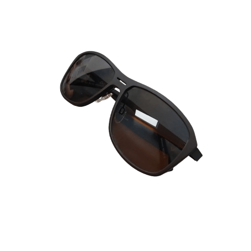 Men’s Alex Perry Sunglasses, 59 16-140 25664133, Black, Very Good Condition, With Hard Case