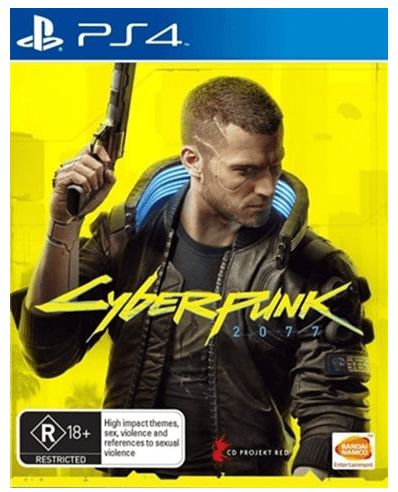 Cyberpunk 2077 Playstation 4 Game Very Good Condition No Manual (CP1353249)