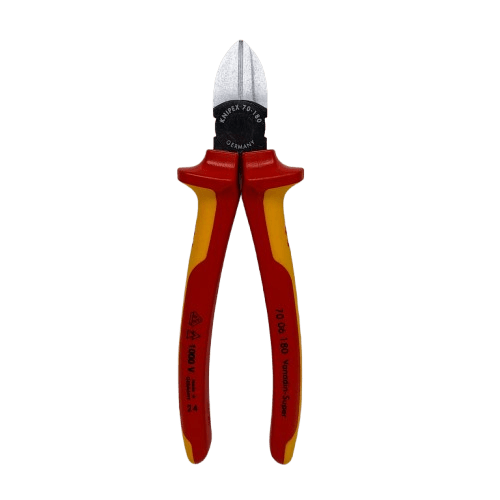 Knipex 70 06 180 VDE/1000V Insulated Diagonal Cutters Like New (LN)