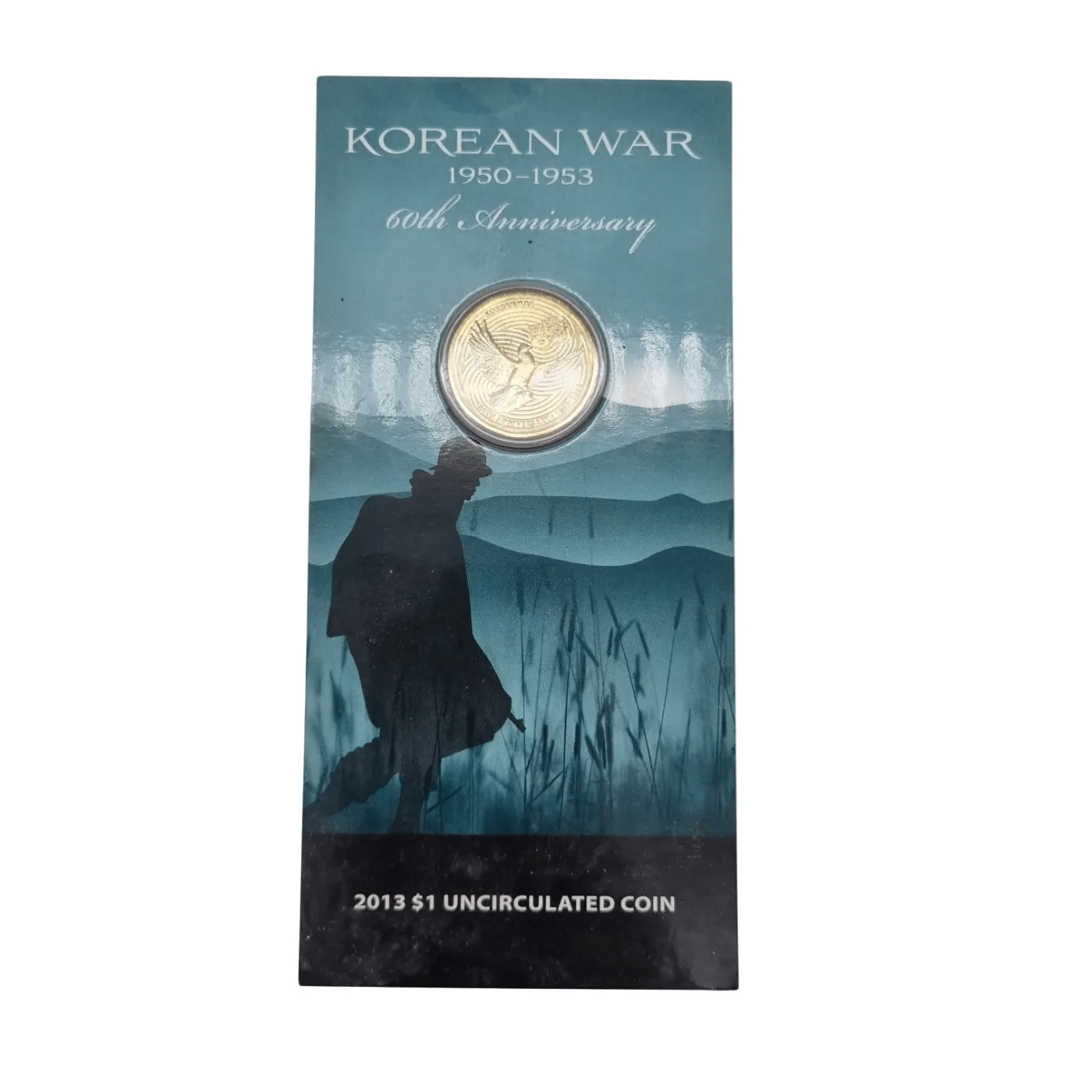 2013 Royal Australian Mint $1 Coin – Korean War Commemorative (WR 1344492)