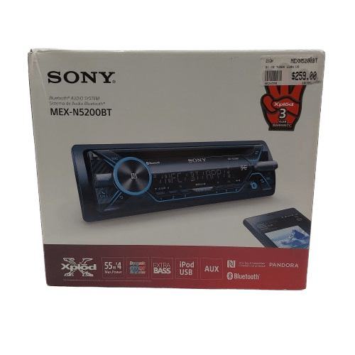 Sony Bluetooth Car Stereo MEX-N5200BT In Box Like New