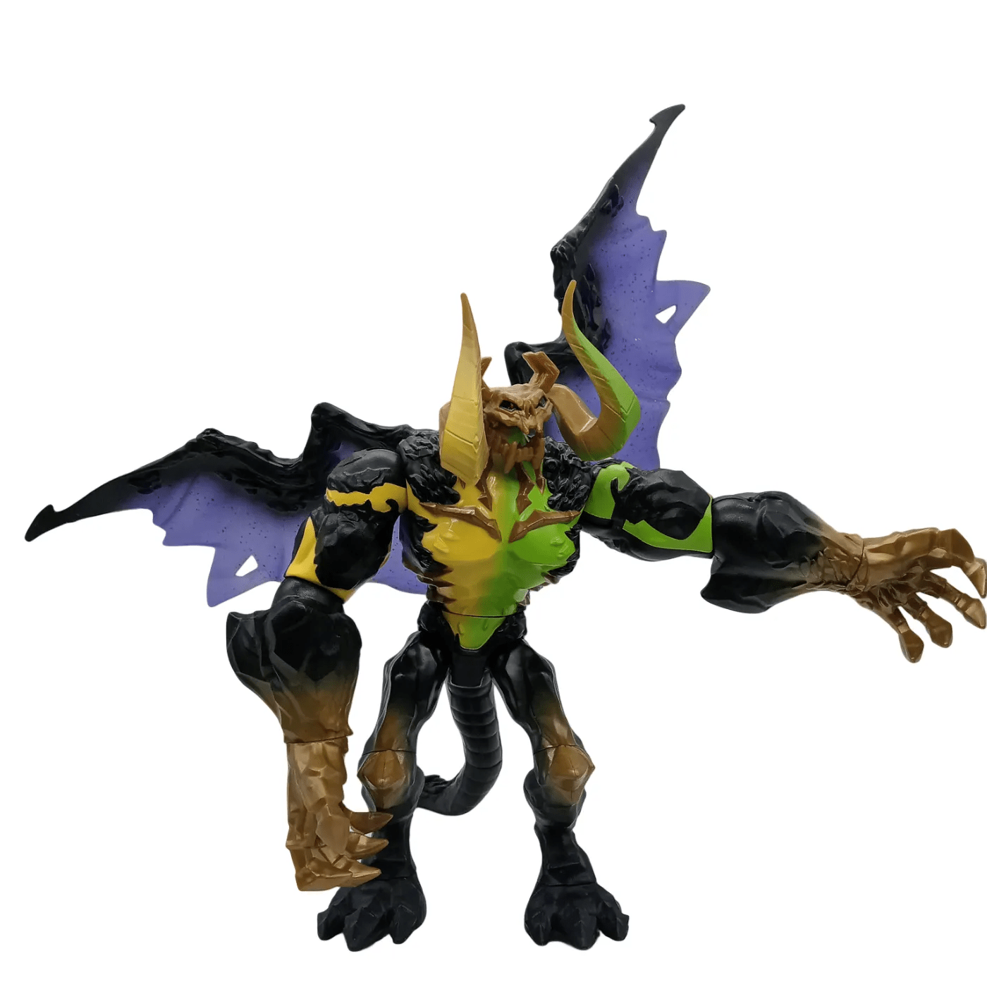 Demon Skeletor Figurine – Black, Purple, Green, Yellow & Gold (WR 1342967)