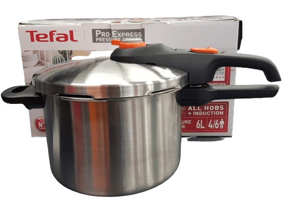 Tefal 6 Litre Pro Express Induction Stainless Steel Pressure Cooker New In Box