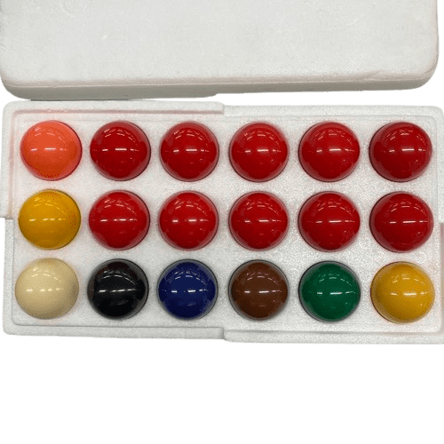 Super Crystale Snooker Set ( 17 x 7/8″ 47.5mm) Style C3131 In Box (NE)
