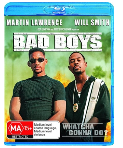 Bad Boys Blu Ray – Very Good Condition