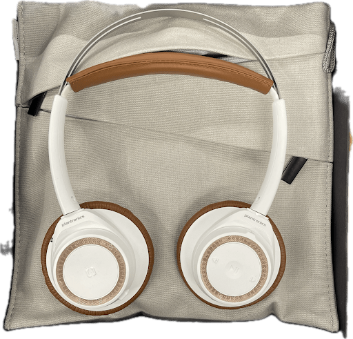 Plantronics Overear Back Beat Sense Wireless Headphones.