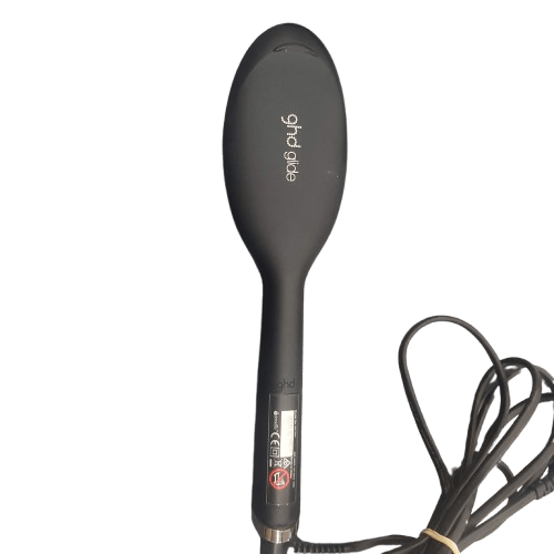 GHD Glide Hair Straightener Hot Brush, Black, Good Condition, With Box (No Internal Packaging)