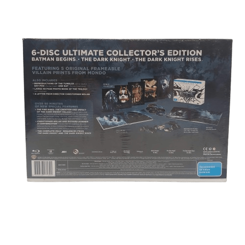 The Dark Knight Trilogy: Ultimate Collector’s Edition Blu-Ray (Sealed)