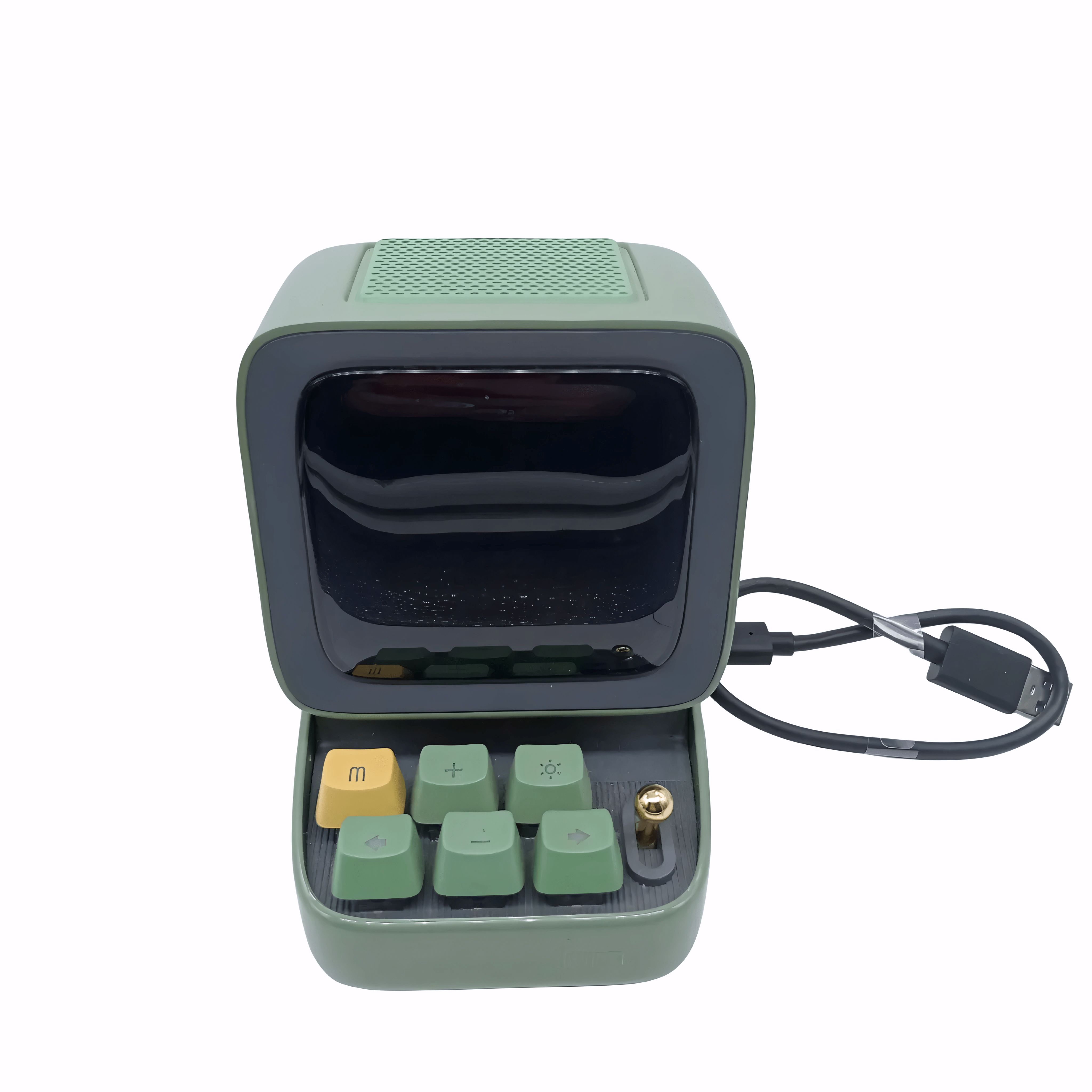 Divoom Ditoo Plus Bluetooth Speaker in green (WR 1346255)