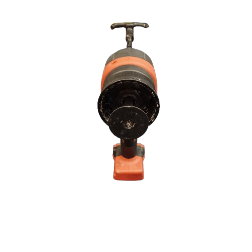 Milwaukee C18 PCG Caulking Gun, Used Condition, Engraved Name On Side, With Generic Branded 18v 8.0Ah Replacement Battery