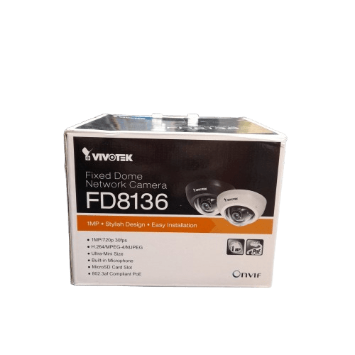 VIVOTEK FD8136-F2 1MP ultra-mini fixed IP dome camera