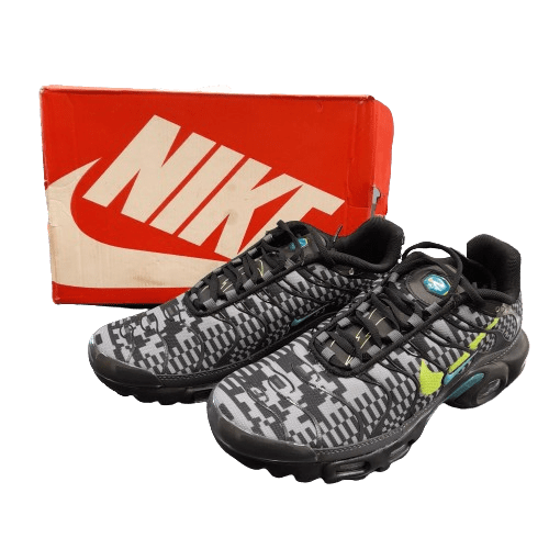 Nike Air Max Plus DJ6896-070 – Champions League Edition – Grey/Jade/Green – Men’s US 11 (GE 1348073)
