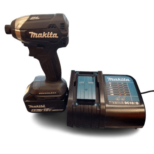 Makita Impacgt Driver DTD153STB With Battery And Charger Limited Edition In Box