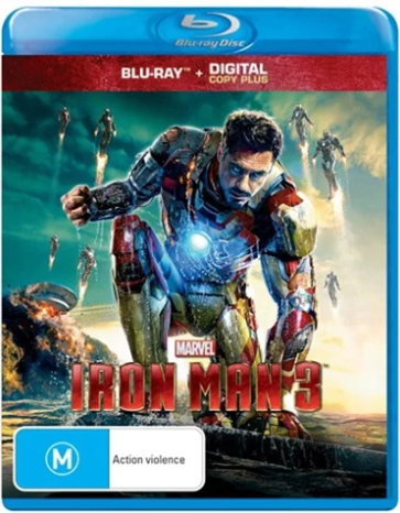 Iron Man 3 Blu Ray + Digital Copy Plus Blu Ray – Good Condition