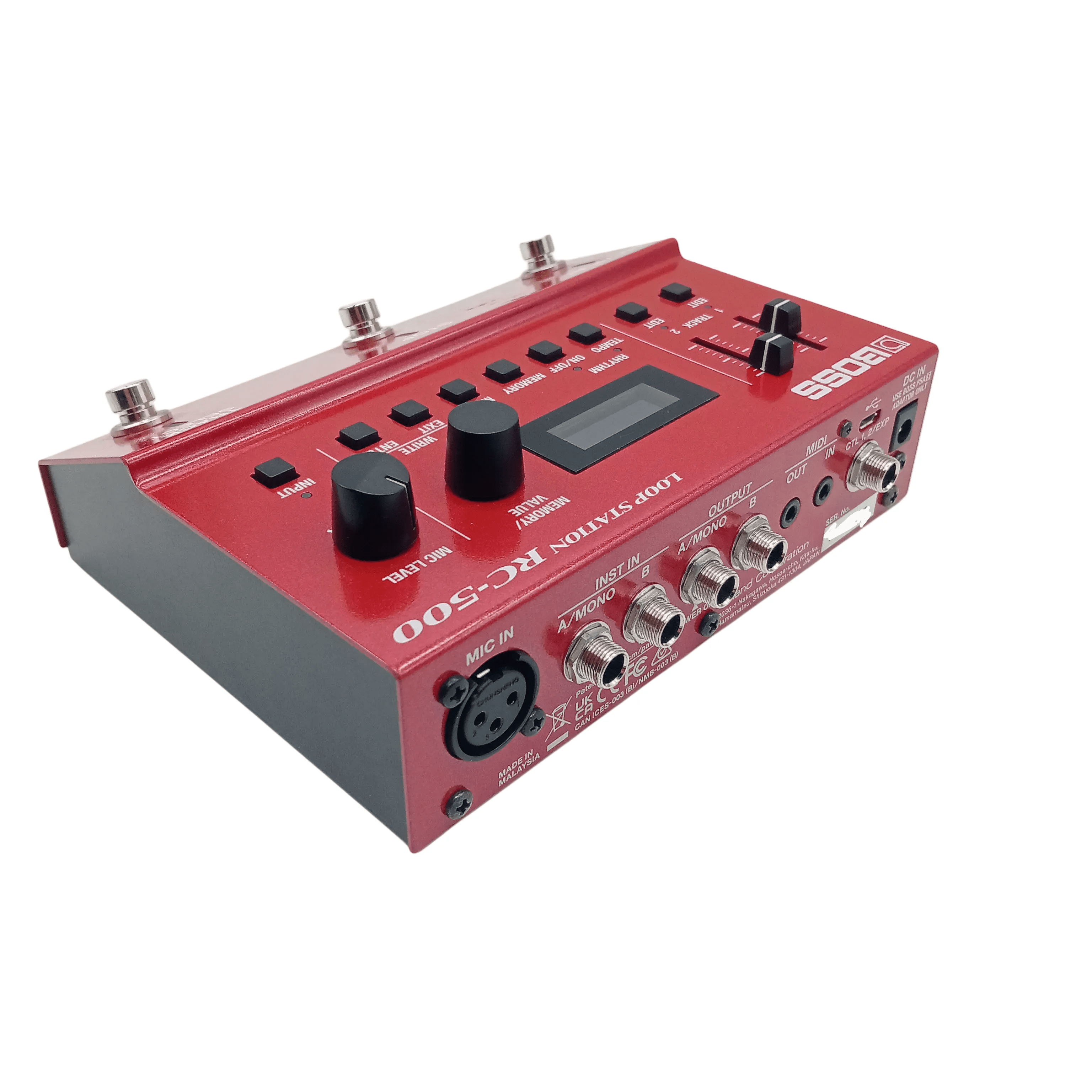 Boss Lop Station RC-500 In Box With Batteries and Power Cord