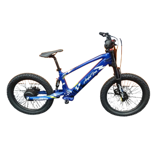 Ampd Bros EVO Racing 20″ Electric Bike Blue Thunder With Manual and Charger – Pickup Only (NA 1343861)