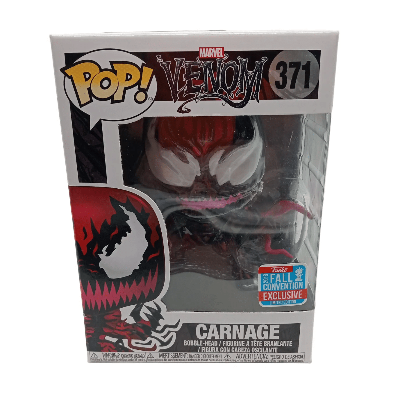 Funko Pop! Marvel Venom Carnage #371  (WR 1355948)