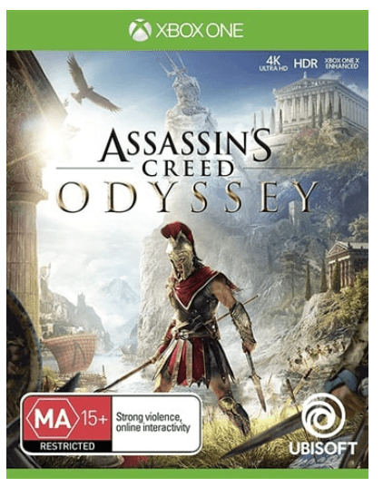 XBOX One Assassin’s Creed Odyssey, Very Good Condition With Case + Booklet