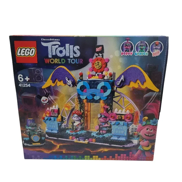 LEGO Trolls World Tour Volcano Rock City Concert 41254