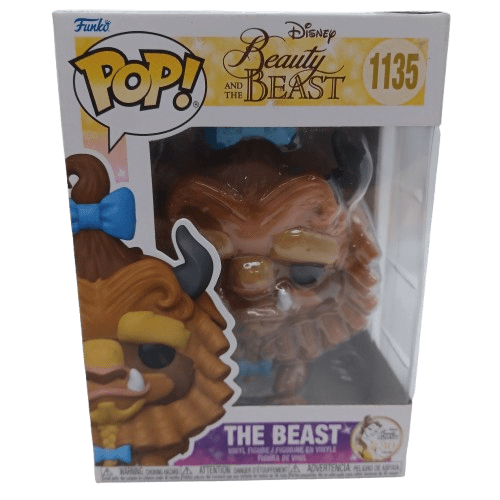 Funko Pop! Vinyl Beauty + The Beast 30th Anniversary #1135 The Beast Very Good Condition With Box (Light Damage At Top On Side Of Box) (LE 1351781)