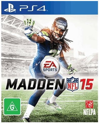 Madden 15 Playstation 4 Game Good Condition No Manual (CP)