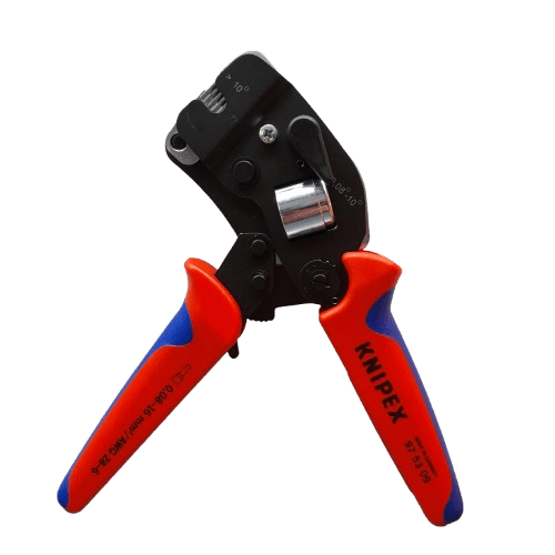 Knipex Hand Ratcheting Crimp Tool for Bootlace Ferrule, 0.08