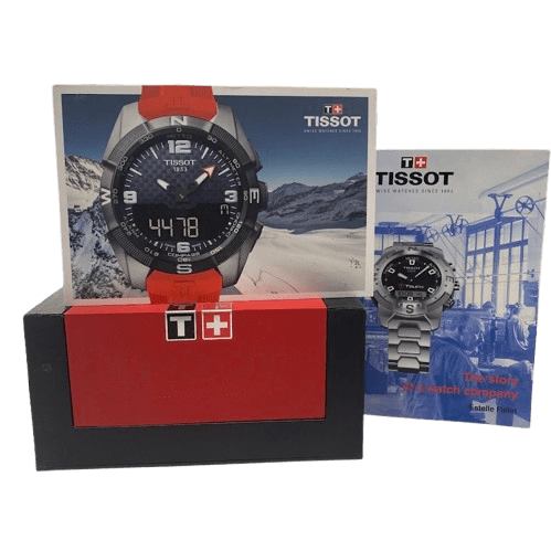 Men’s Genuine Tissot Watch. With Original Box and Books.