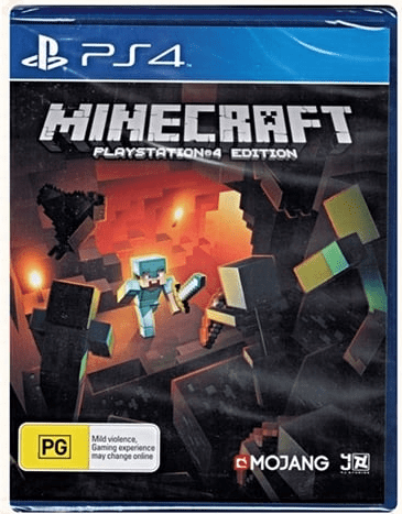Minecraft Playstation 4 Edition – Good Condition No Manual (CP)
