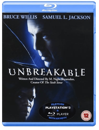 Unbreakable Bluray – Good Condition in Case (LE)