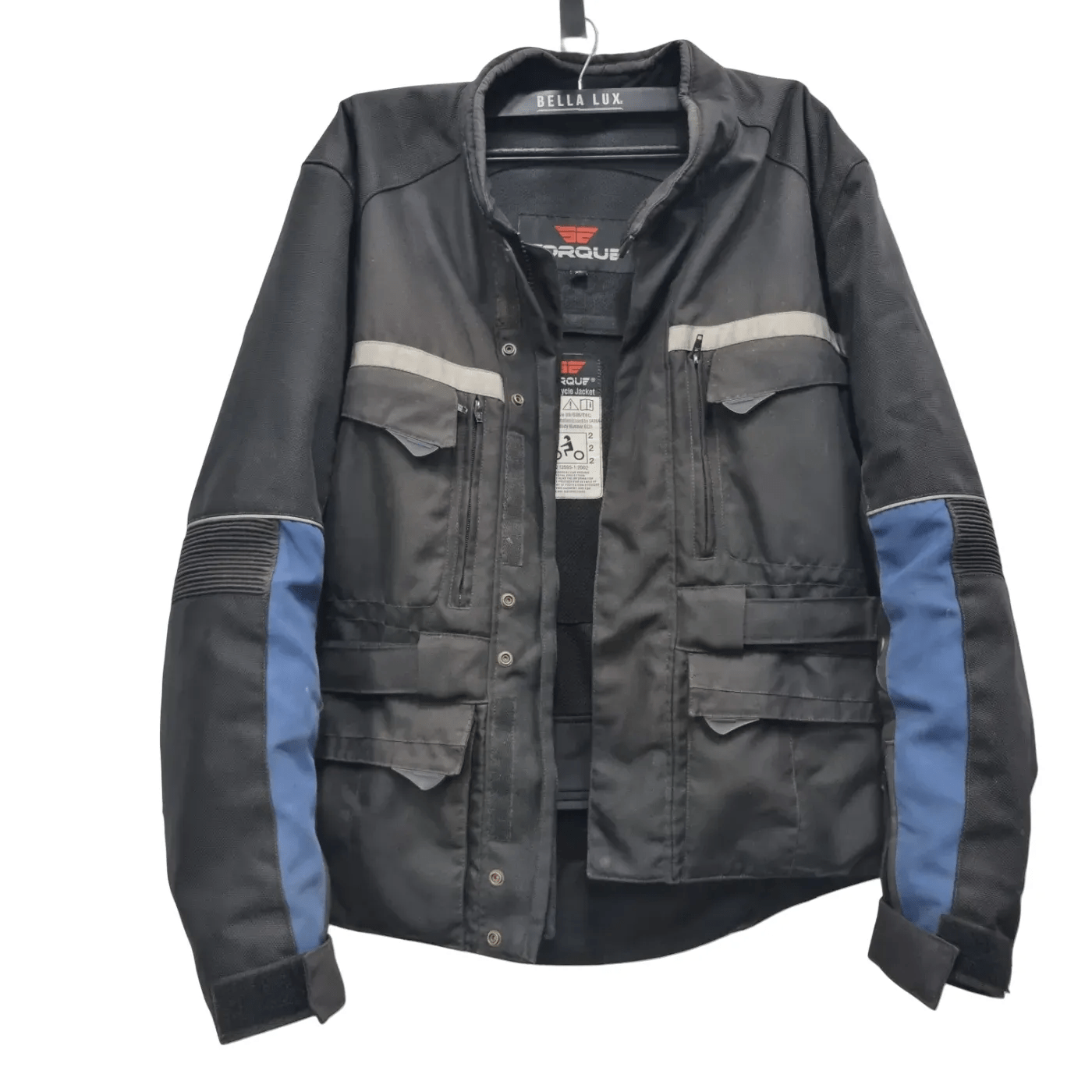 Torque Hard Armour Motorbike Jacket Size: XL *Fair Condition* (WR 1354121)