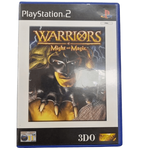 Playstation 2 Game Warriors Of Might And Magic, Excellent Condition, With Case And Manual